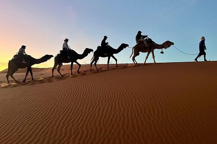 Sahara Desert Adventure from Casablanca: Explore Fes, Merzouga & Marrakech