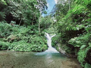 Bali Waterfall Trekking Tour at Pucak Manik Waterfall