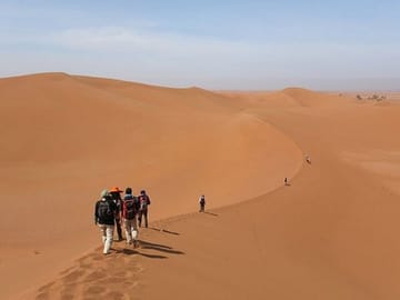 Sunset Walking Tour of Erg Chebbi Dunes in Merzouga