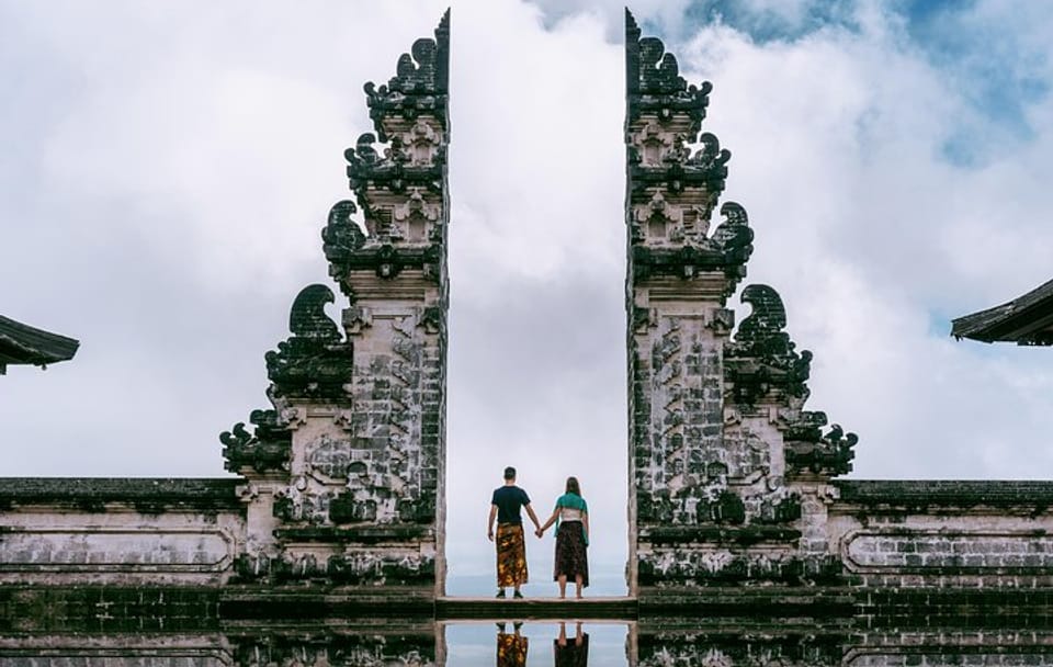 Candidasa Gate of Heaven Temple Cultural Tour in Bali