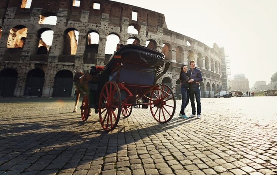 Professional Photoshoot at the Colosseum in Rome