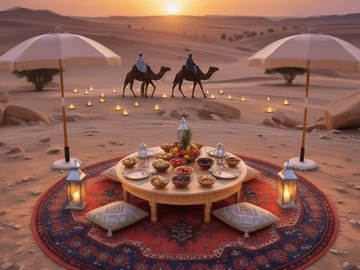 Sunset Picnic Experience in Agafay Desert near Marrakech