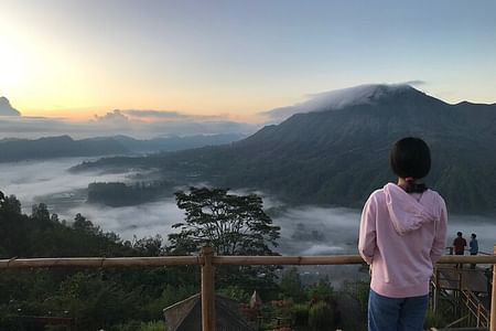 Sunrise at Pinggan Village & Natural Hot Spring Experience in Bali