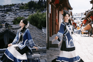 Naxi Costume Photoshoot Experience in Lijiang Old Town
