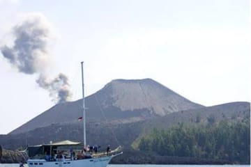Hiking Adventure on Krakatoa Island in Indonesia