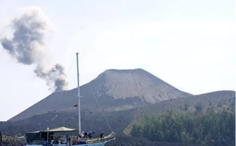 Hiking Adventure on Krakatoa Island in Indonesia