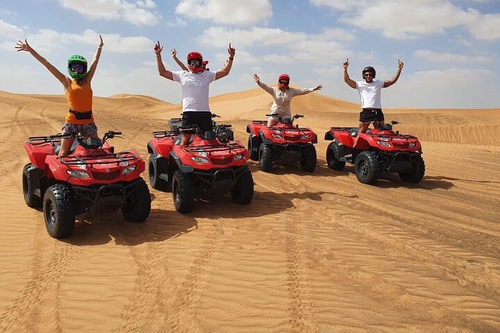 Dubai: Quad & ATV Bike, Red Dune Desert and Safari Adventure 10