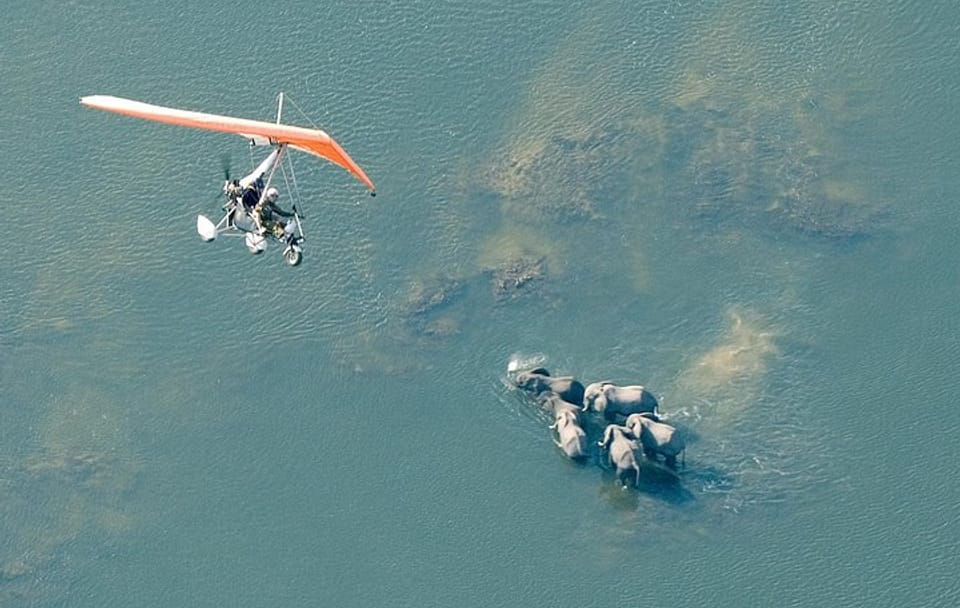 Private Microlight Flight Over Victoria Falls in Livingstone