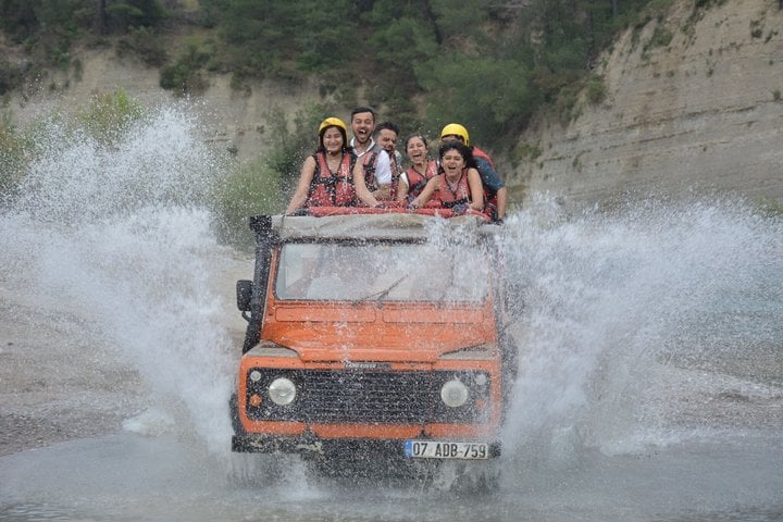 Side Super Combo 4-in-1: Rafting, Jeep Safari, Buggy & Zipline 3