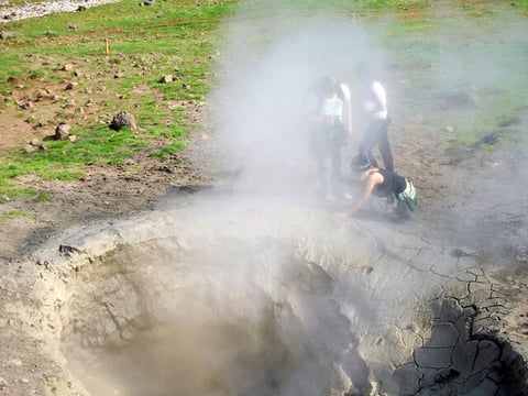 PRIVATE: Hiking up Reykjadalur Valley - Hot River , photo 3