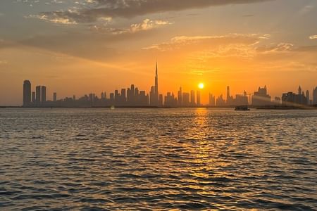 Dubai Creek Mall Fountains and Old Souk Sunset Tour