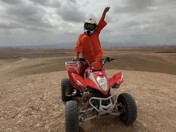 Marrakech Desert Delights: Quad Biking, Camel Ride, Dinner Show