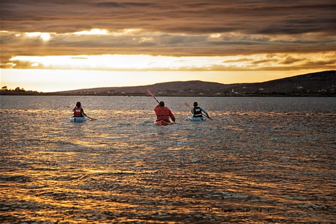Sunset Coastal Kayaking and Island Hopping. Galway. Guided. 10