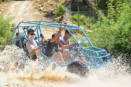 Antalya Adventure: Zipline, Rafting, Buggy Safari & Lunch Combo