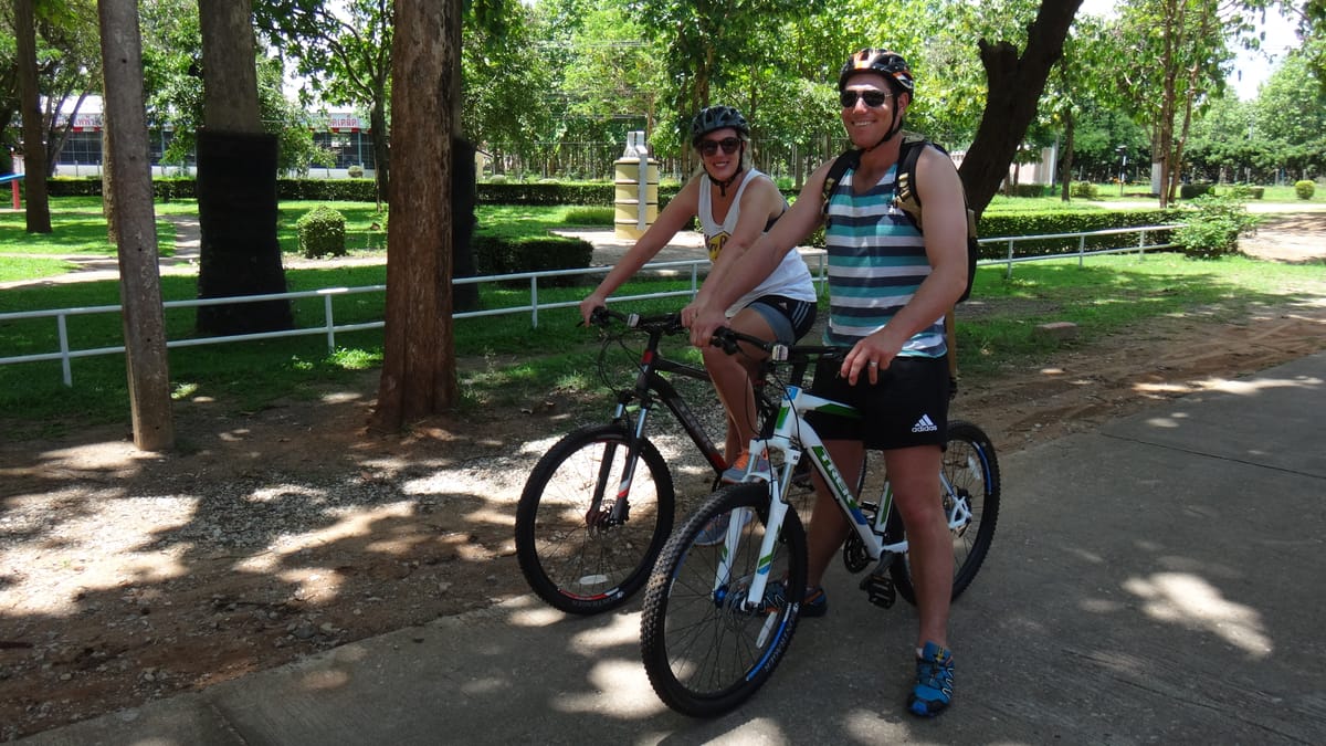 “BIKE 7X” 3-Hour Mae Ngat Valley rice field cycling, from Chiang Mai