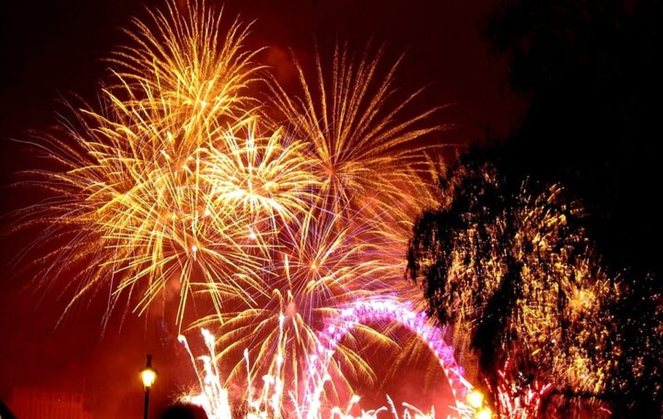 New Years Eve Cruise on a Boat with Fireworks display