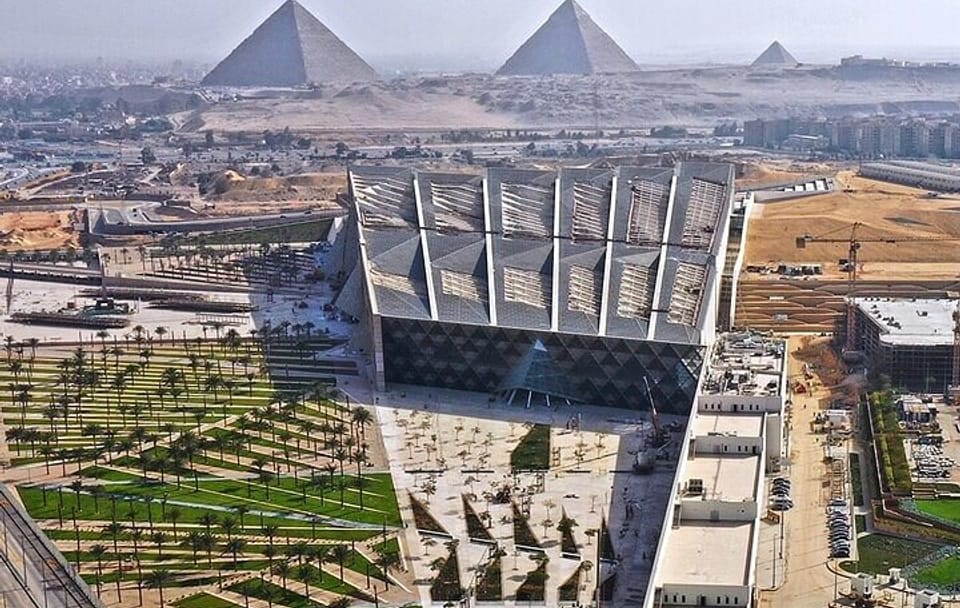 Cairo Day Tour with Grand Egyptian Museum from Sharm El-Sheikh