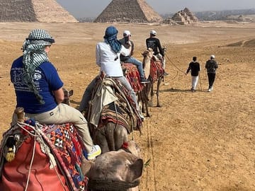 Saqqara and Memphis city with Pyramid Entry and Lunch