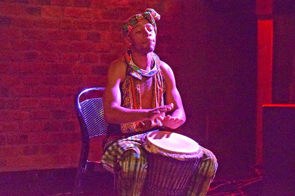 African dinner and drumming experience. Cape Town. Guided