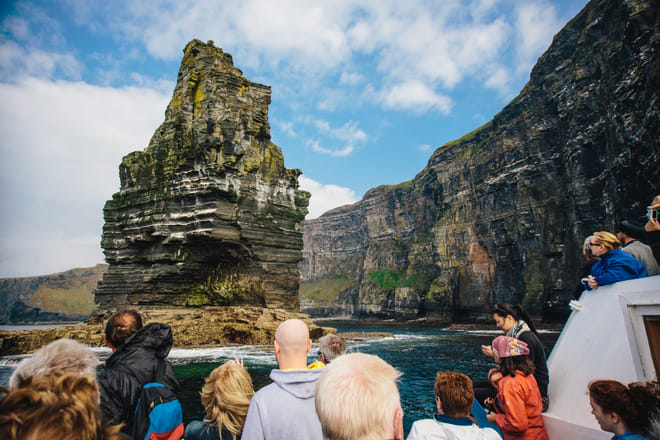 Aran Island (Inisheer), Cliffs of Moher & Cliff cruise departing from Galway City. Guided.  9