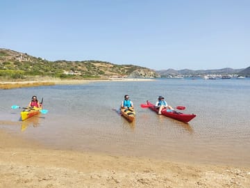 Kayaking and Snorkeling Adventure in Kalyvia Thorikou