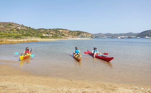 Kayaking and Snorkeling Adventure in Kalyvia Thorikou