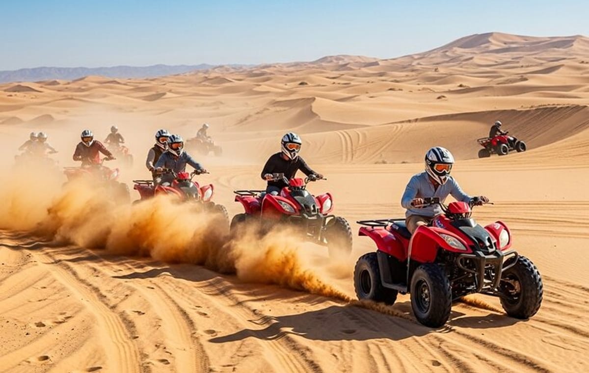 Private VIP Quad Bike Adventure in Sharm El Sheikh