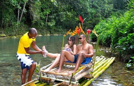 Great River Rafting with Limestone body or Foot Massage