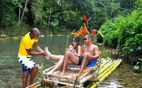 Great River Rafting and Limestone Massage in Lethe, Jamaica