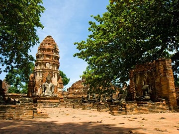Ancient ruins in Ayutthaya