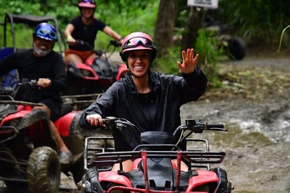 Roatan Jungle ATV Buggy Tour with Sloths & Historical Beach Stop