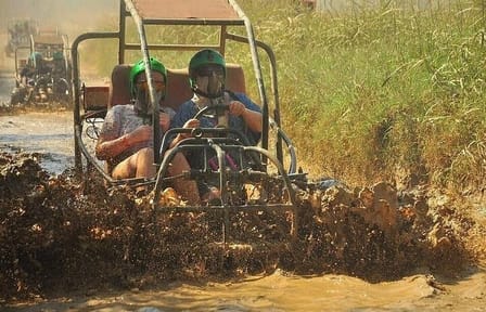 Super Combo 4-in-1:Buggy, Zipline, Jeep Safari,Rafting from Kemer