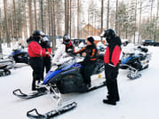 Snowmobile Safari and Reindeer Experience 7