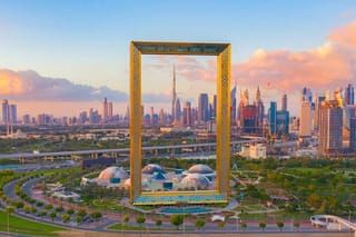 Dubai The View at the Palm with Dubai Frame Tickets