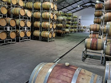 Wine Cellar at Fairview Wine Estate