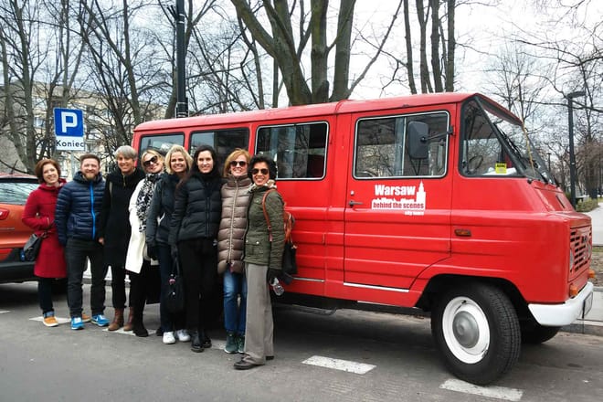Jewish Warsaw Private Tour by Retro Minibus 9