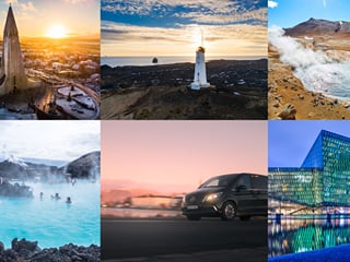 A collage of the different highlights during your Private 4-Hour Airport Transfer & Tour