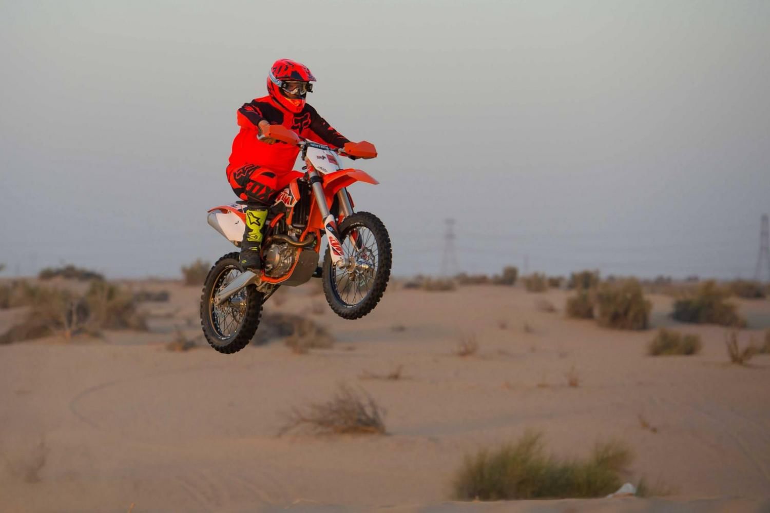 KTM Dirt Bike Tour Dubai with Daytur