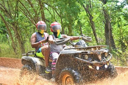 ATV Nature Ride and Sunset Tour at Ricks Cafe from Montego Bay