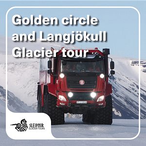 Golden Circle + Monster Truck and Glacier Adventure Tour from Reykjavik