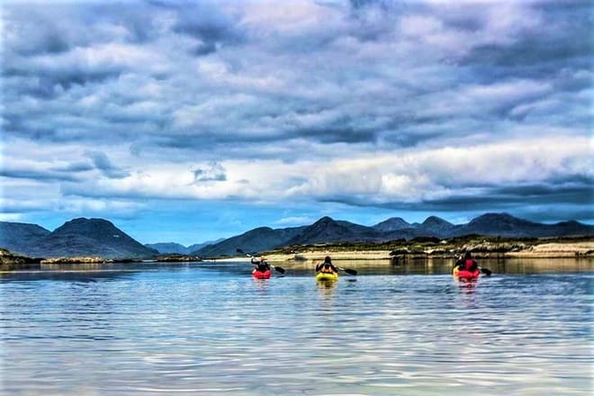 Sunset kayaking in Connemara. Galway. Guided. 4
