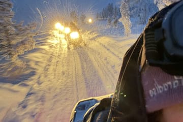 Snowmobile Adventure Tour in Kiruna, Sweden