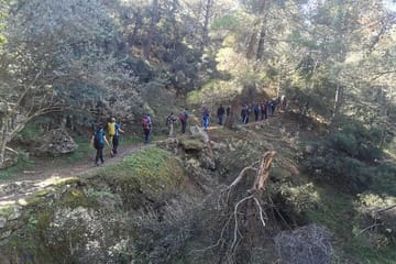 Hiking the Hymettus Mountain at Sunset in Athens