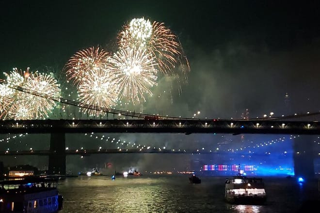 NYC: New Year's Eve Celebration on the water with Fireworks  photo 2