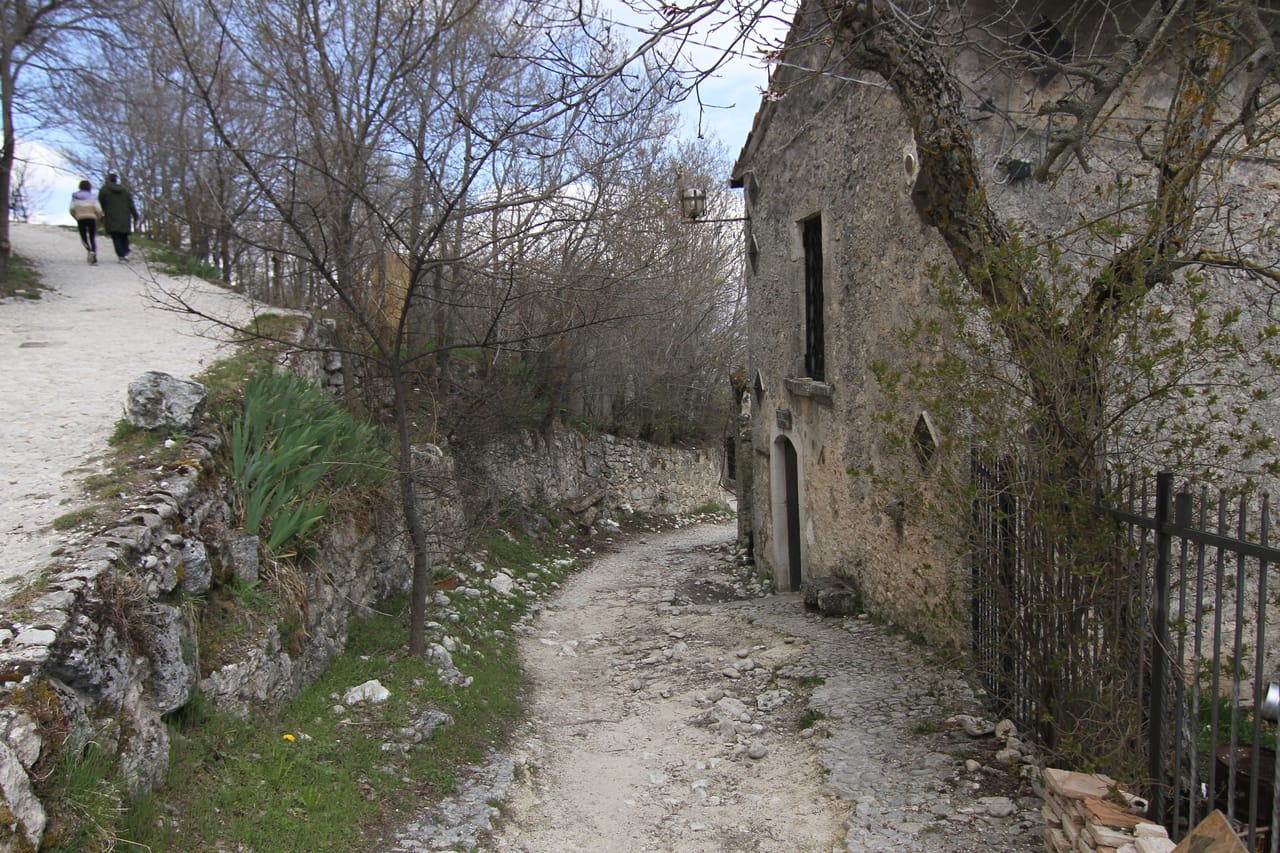 The acien country of Rocca Calascio