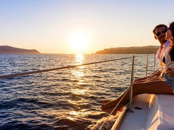 Mykonos Catamaran Tour to Delos and Rhenia Islands