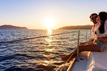 Mykonos Catamaran Tour to Delos and Rhenia Islands