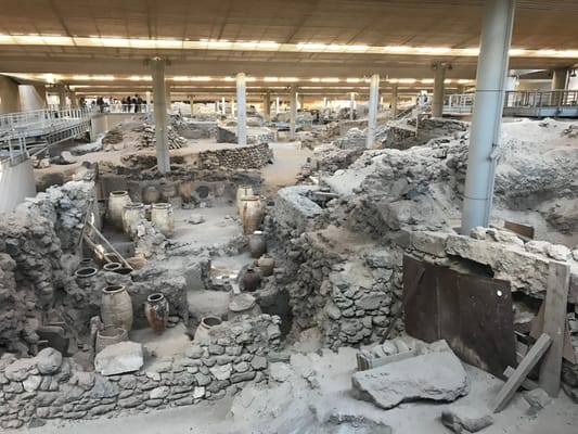 Santorini Private Tour : Akrotiri Excavations & Cultural Villages