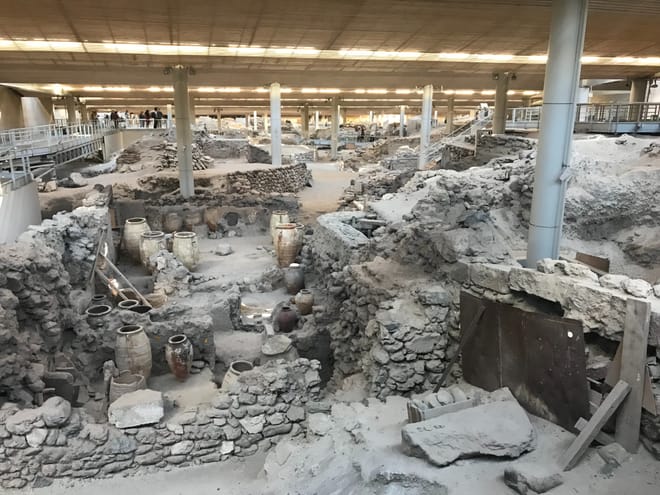 Santorini Private Tour : Akrotiri Excavations & Cultural Villages