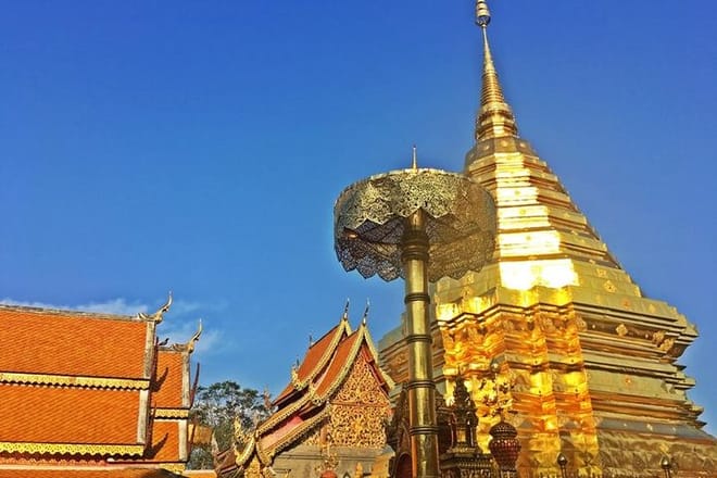 CHIANG MAI: Half Day Tour to Doi Suthep Temple+Meo Village 2